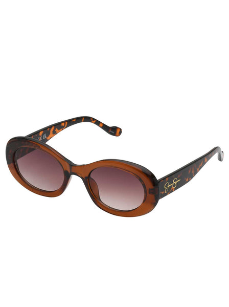 Jessica Simpson J5711 OXGLD Women\'s Vintage Oval Sunglasses- Black & Gold-New J6316-ND_1024x1024.jpg?v=  main image 4