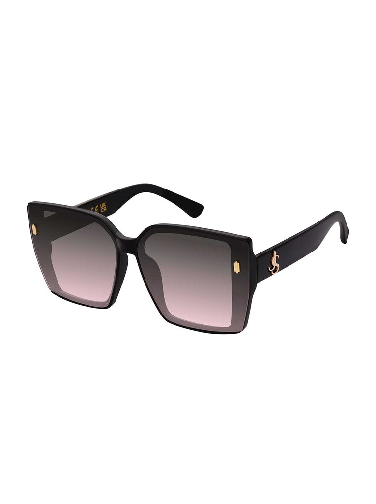 Runway-Ready Square Sunglasses in Black – Jessica Simpson