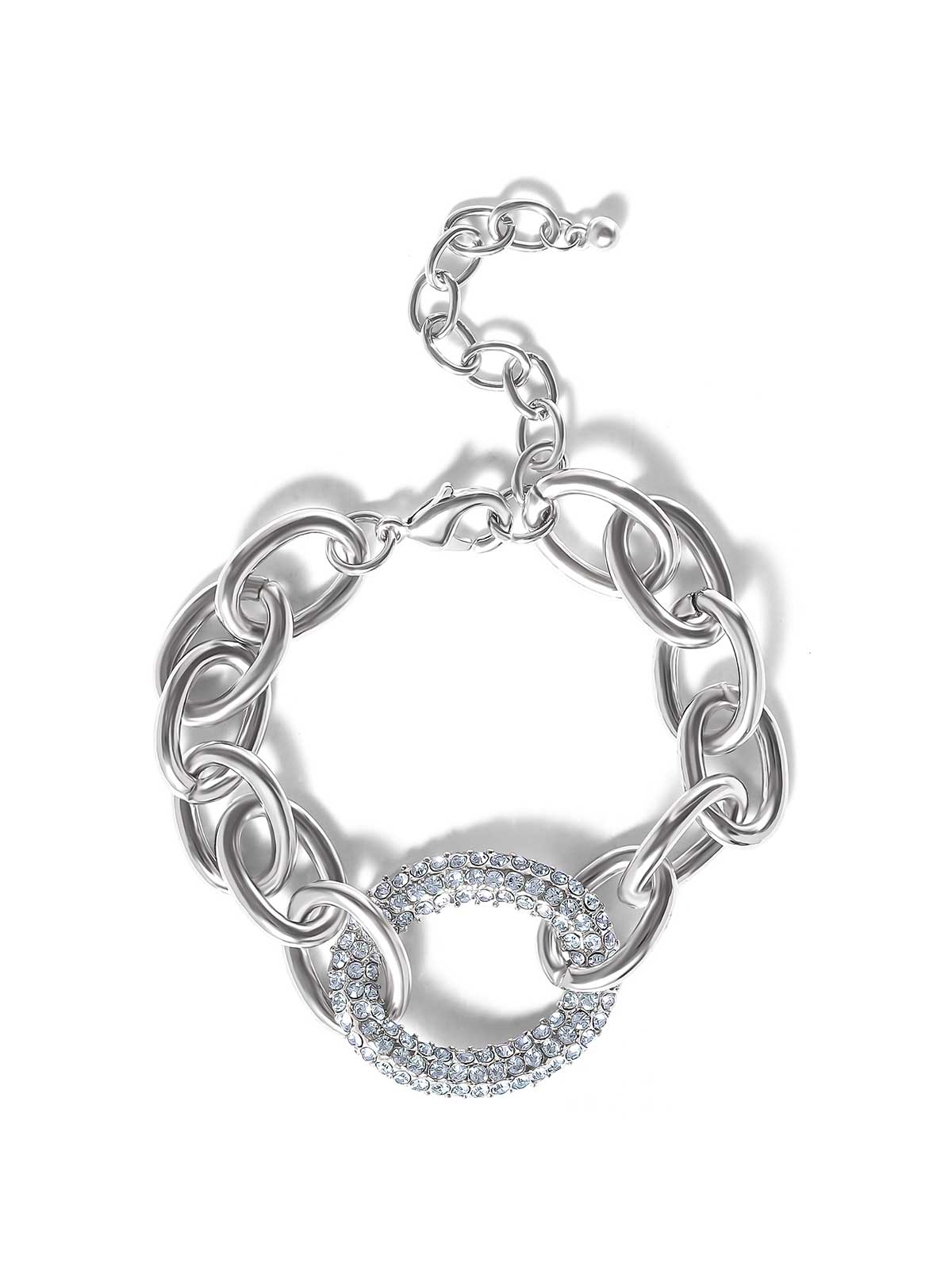 Bold Silver Link Bracelet – Jessica Simpson