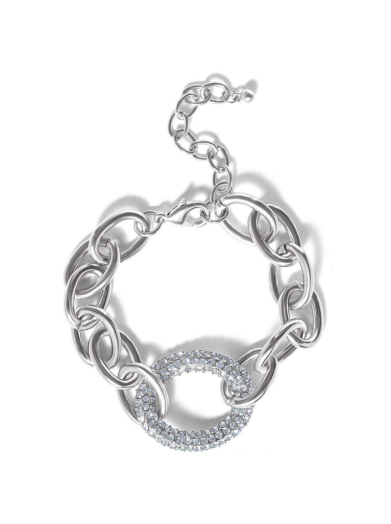 Bold Silver Link Bracelet – Jessica Simpson