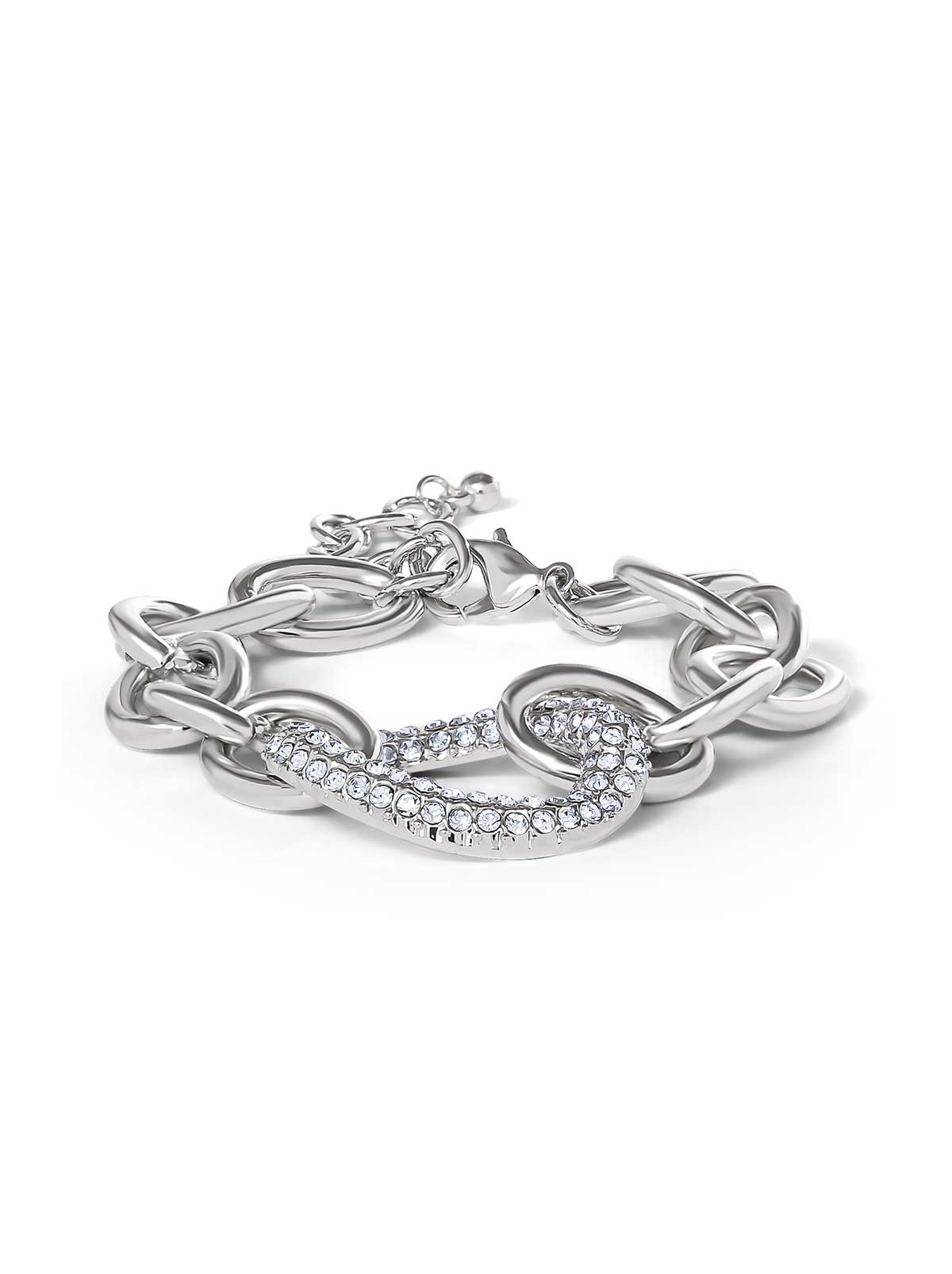 Bold Silver Link Bracelet – Jessica Simpson