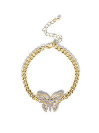 Butterfly Charm Bracelet