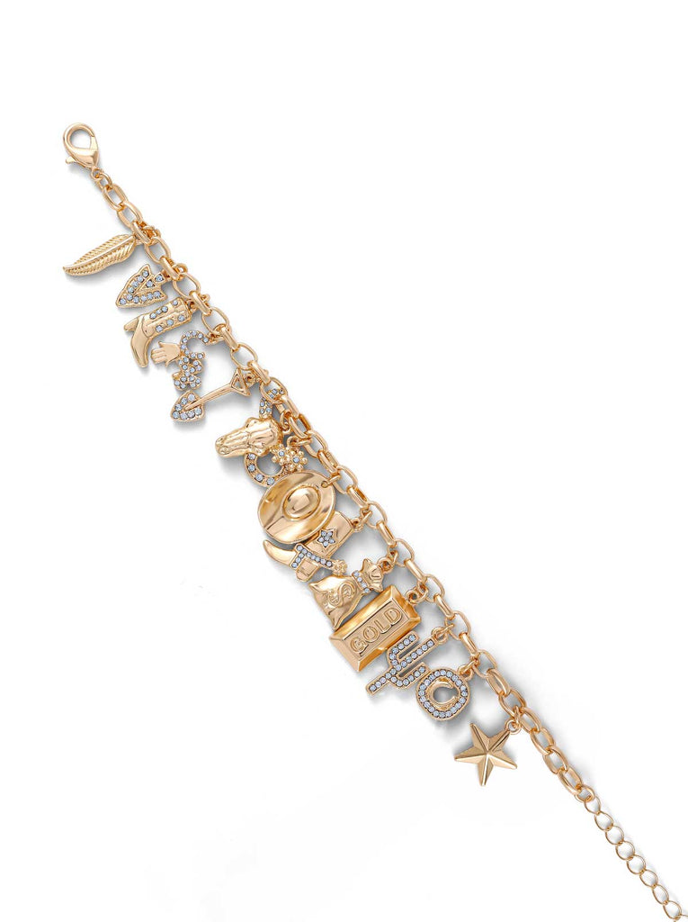 Jessica Simpson 2.0 Charms Bracelet