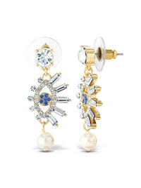 Evil Eye Dangle Earrings