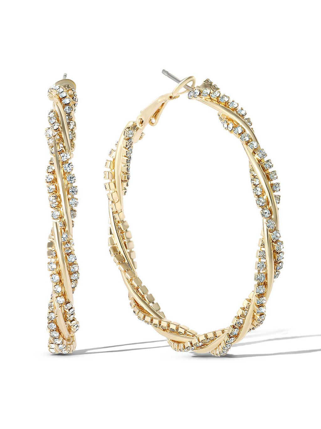 Spiral Hoop Earrings