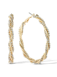 Spiral Hoop Earrings