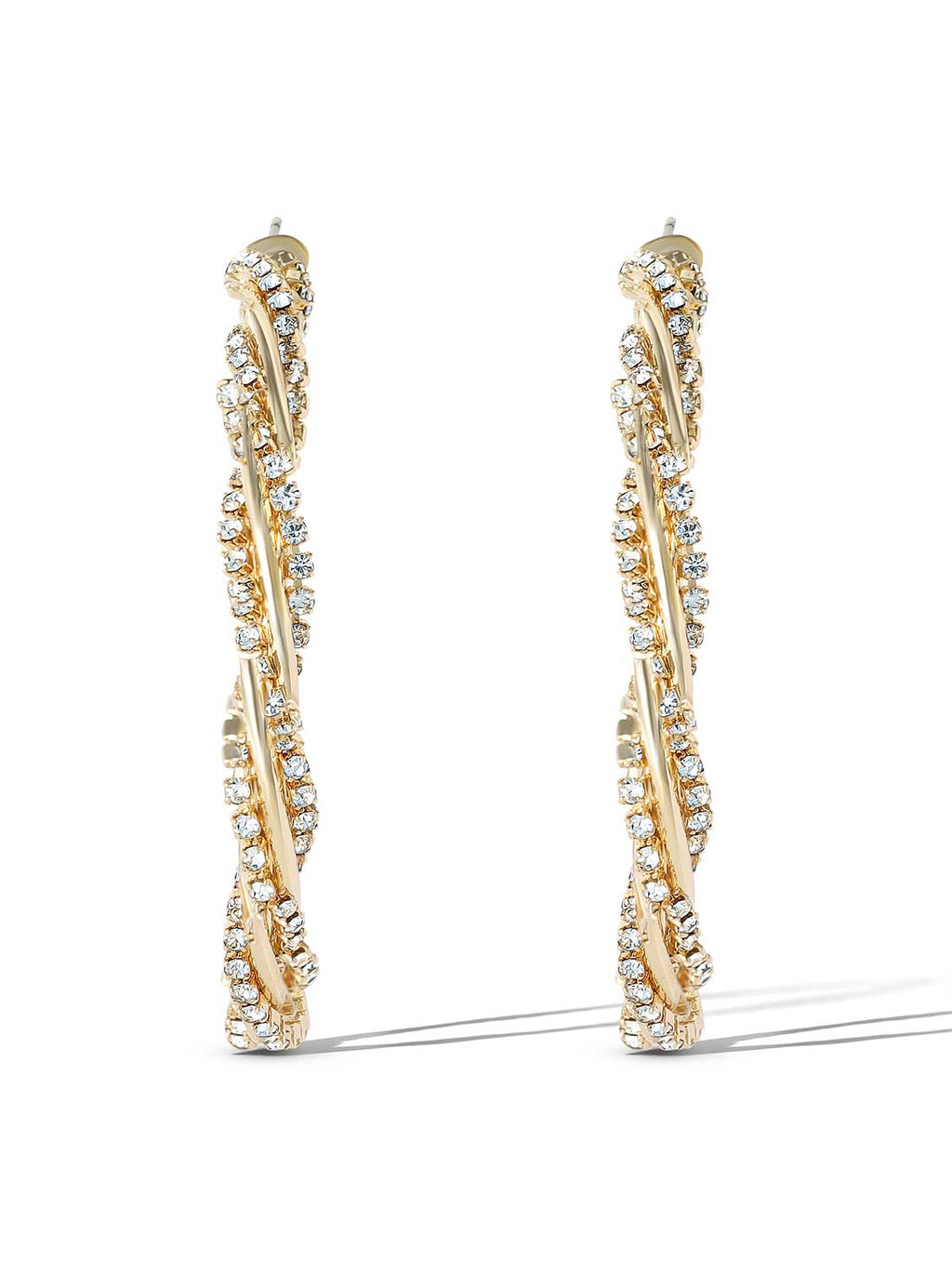 Spiral Hoop Earrings
