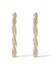Spiral Hoop Earrings