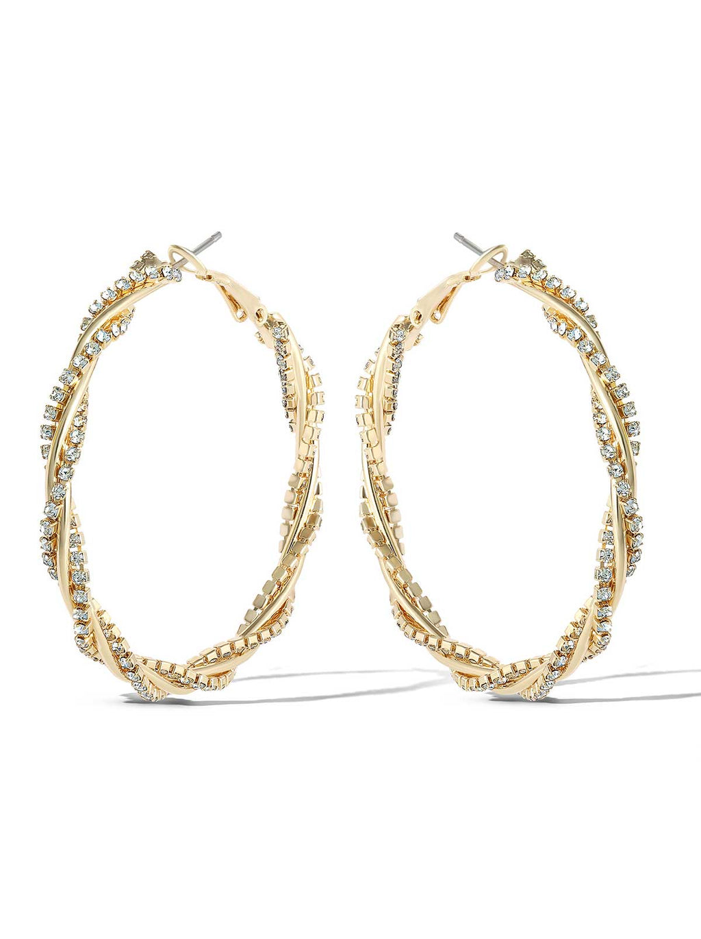 Spiral Hoop Earrings