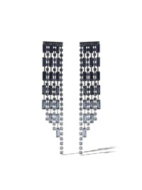 Cascading Crystal Earrings