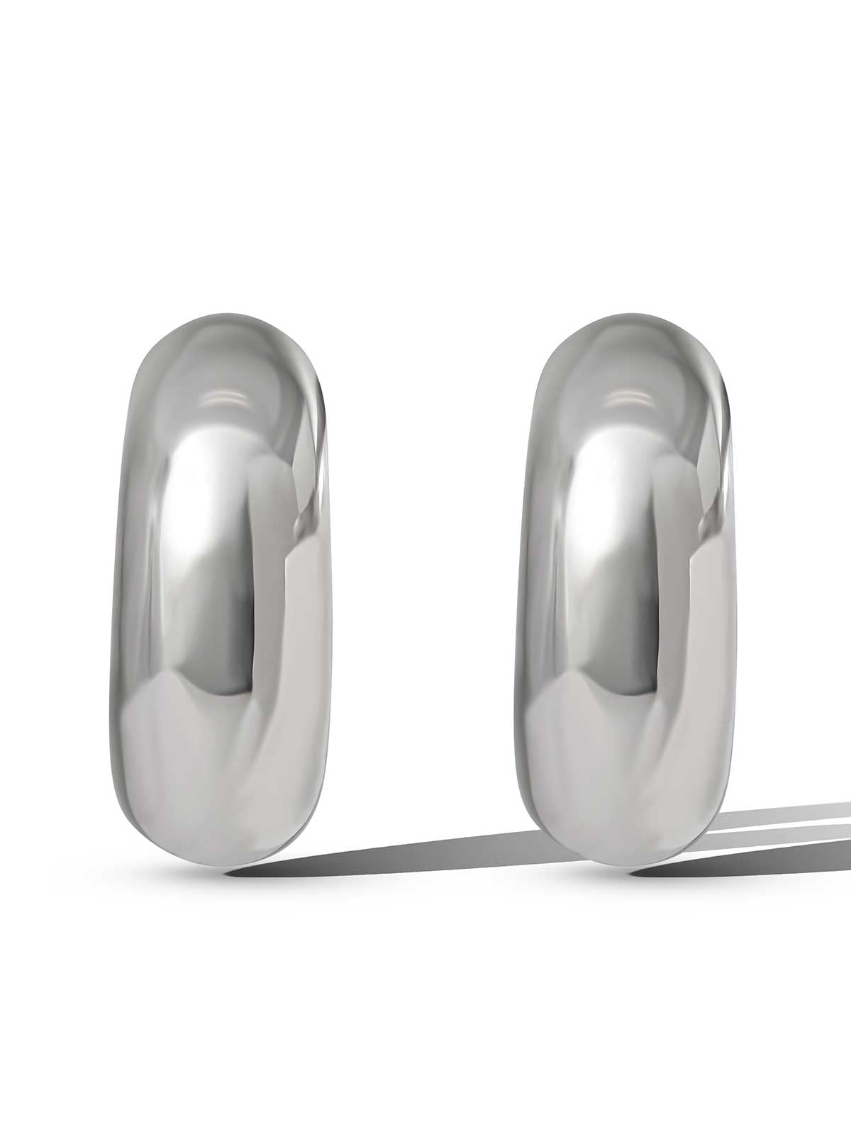 Silver Hoop Earrings – Jessica Simpson