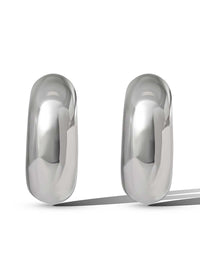 Silver Hoop Earrings