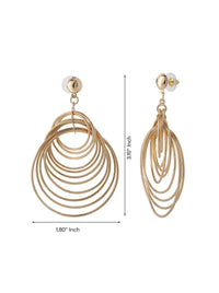 Multi Hoop Drop Earrings
