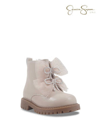 Toddler Daria Double Bow Boot in Sand
