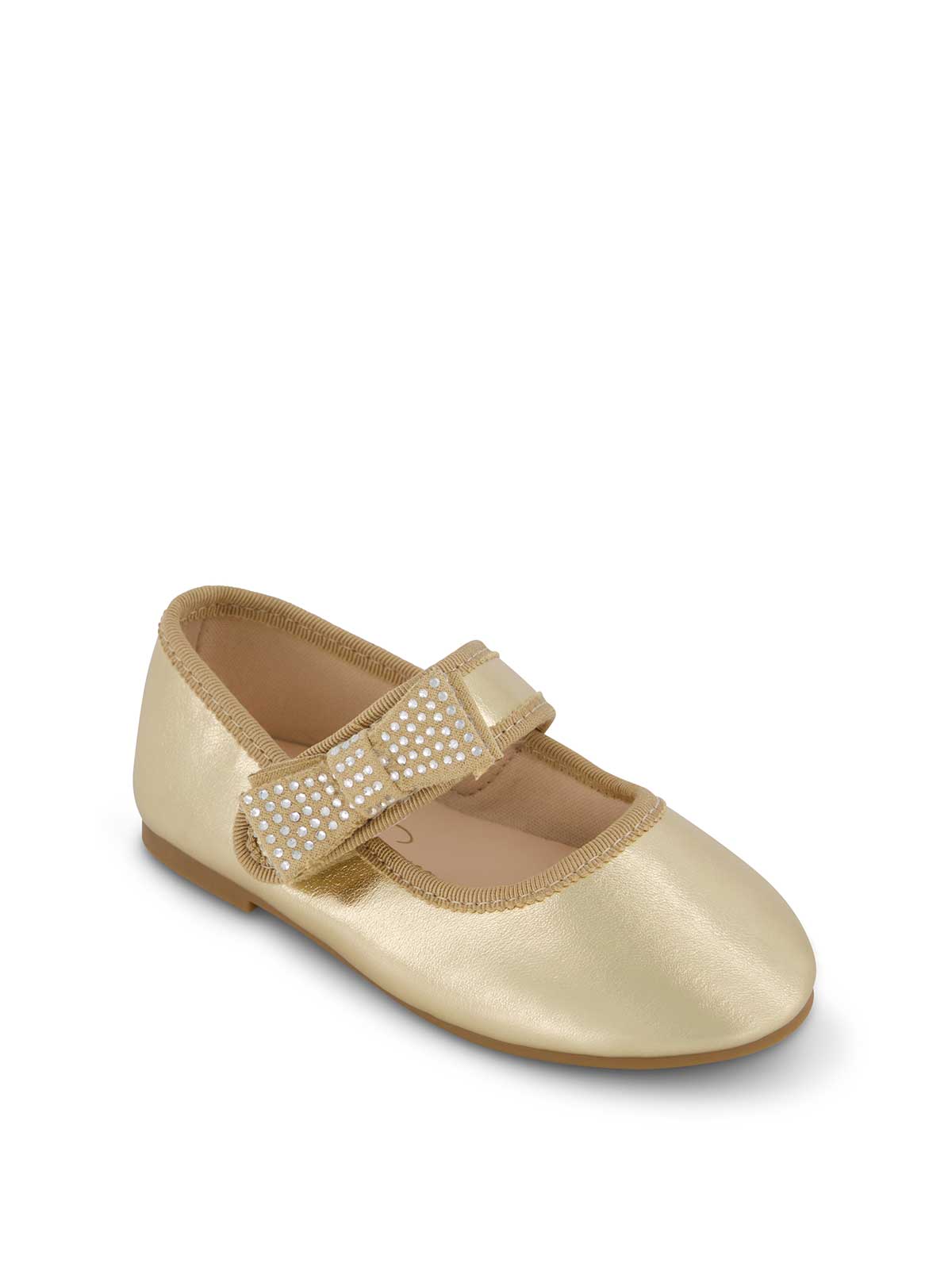 slim fit dress slacks Nina Girls' 6-12 Tuley Mary Jane Dress Shoes - Light Gold main image 0