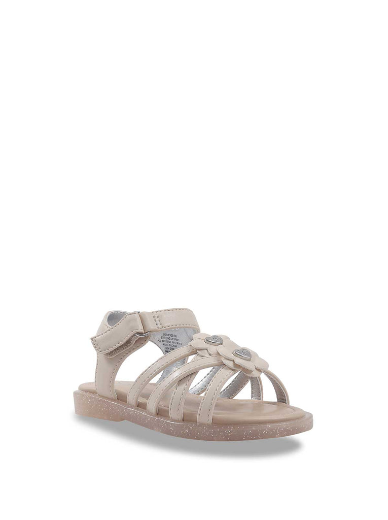 Toddler Georgie Alessa Sandals in Cream