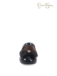 Toddler Amy Big Bow Mary Jane in Black