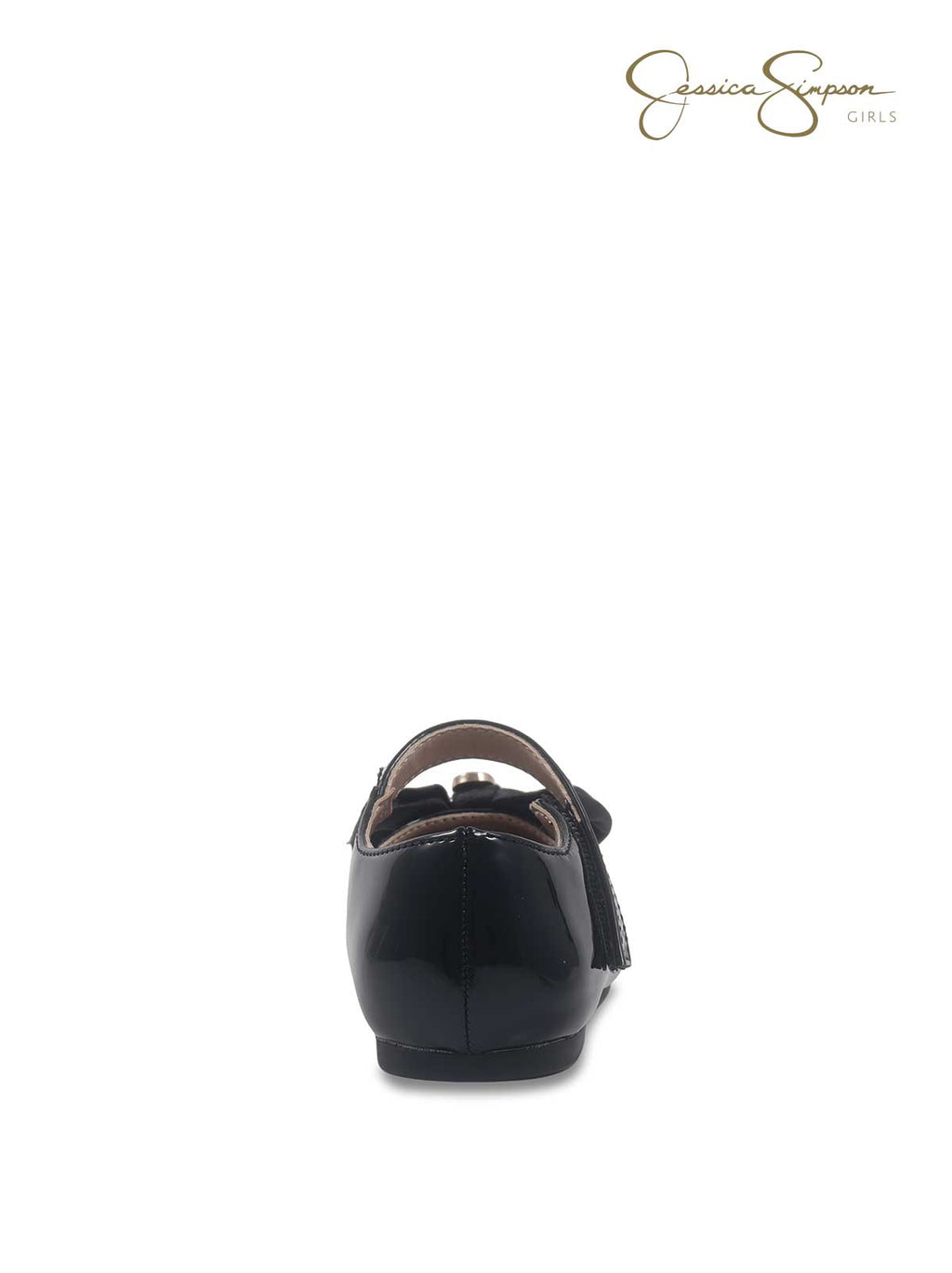 Toddler Amy Big Bow Mary Jane in Black
