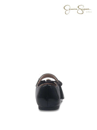 Toddler Amy Big Bow Mary Jane in Black