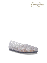 Little Girls' Jelli Flats in Clear