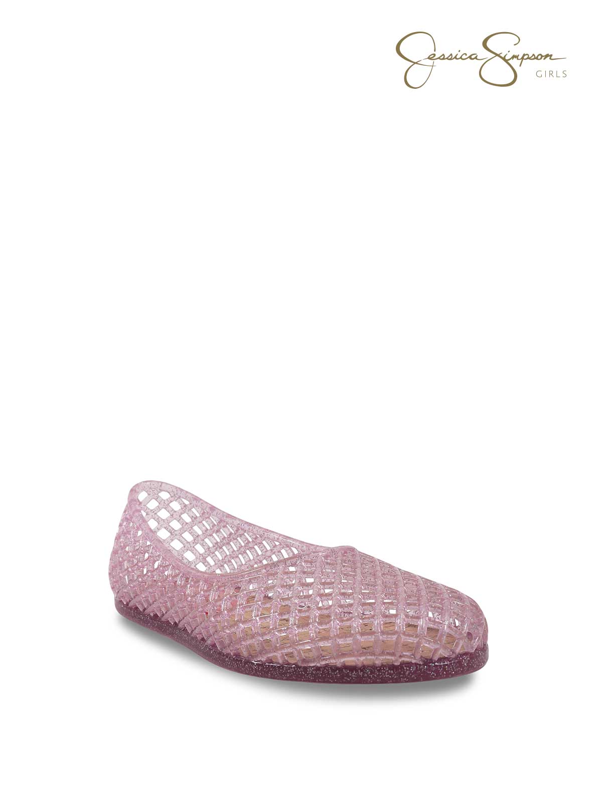 Little Girls' Jelli Flats in Pink