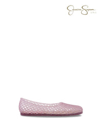 Little Girls' Jelli Flats in Pink
