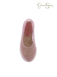 Little Girls' Jelli Flats in Pink
