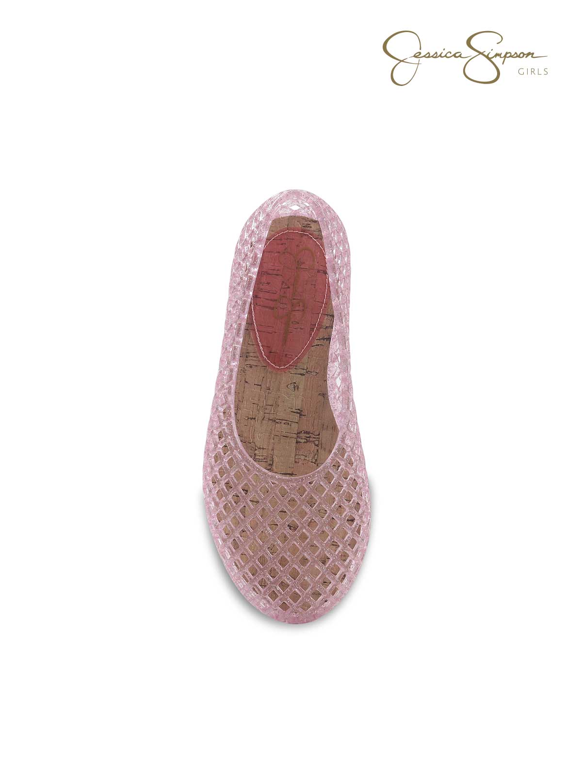 Little Girls' Jelli Flats in Pink