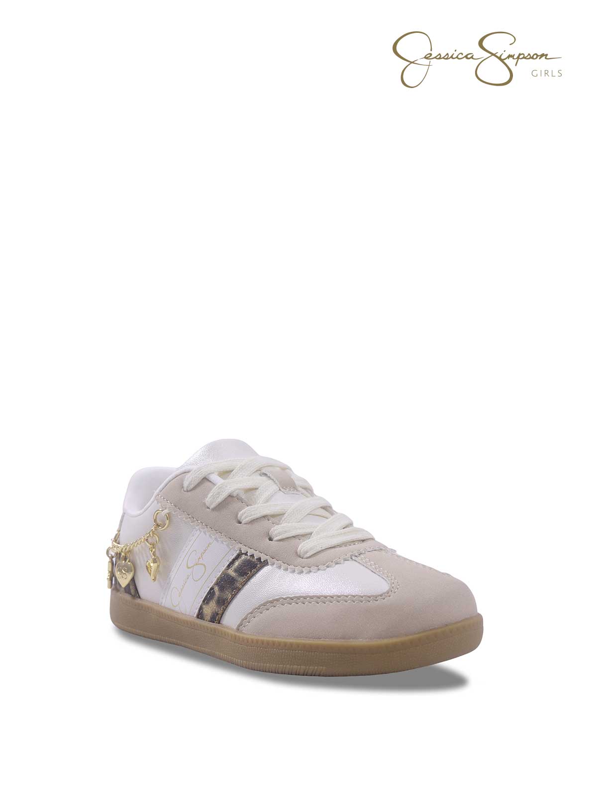Little Girls' Jeni Tina Sneakers in Cream