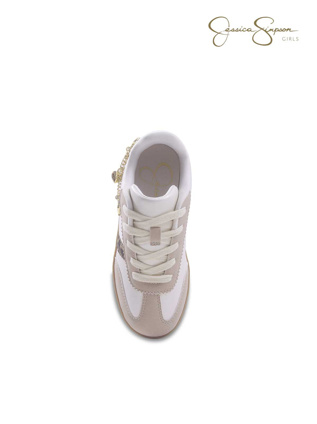 Little Girls' Jeni Tina Sneakers in Cream