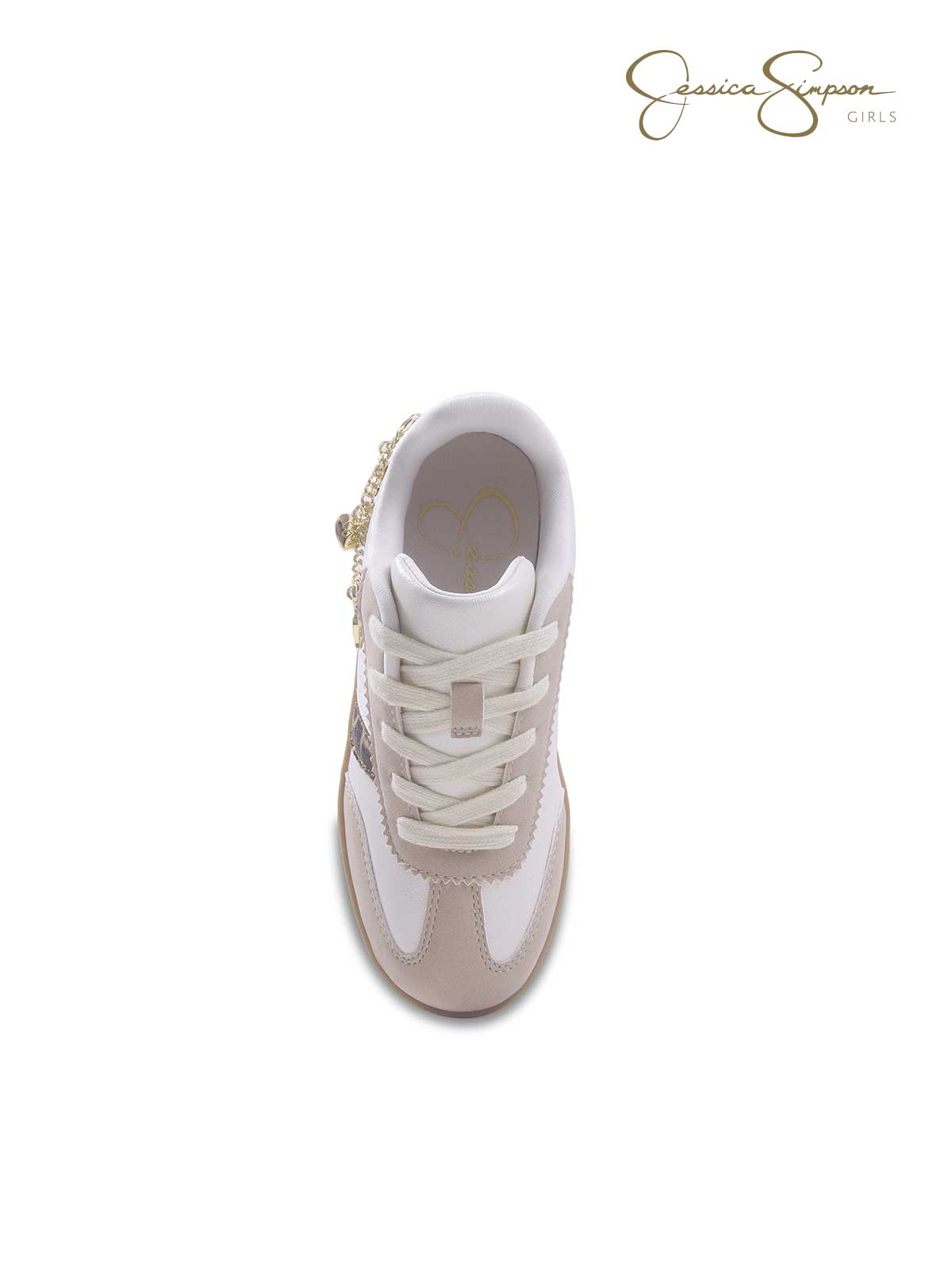 Little Girls' Jeni Tina Sneakers in Cream
