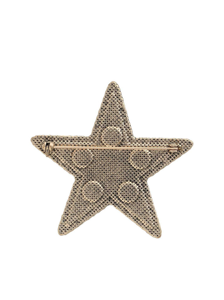 Jessica Simpson 2.0 Turquoise Imperial Star Brooch