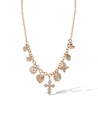 Gold Charm Necklace