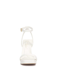Adonia High Heel in Bright White