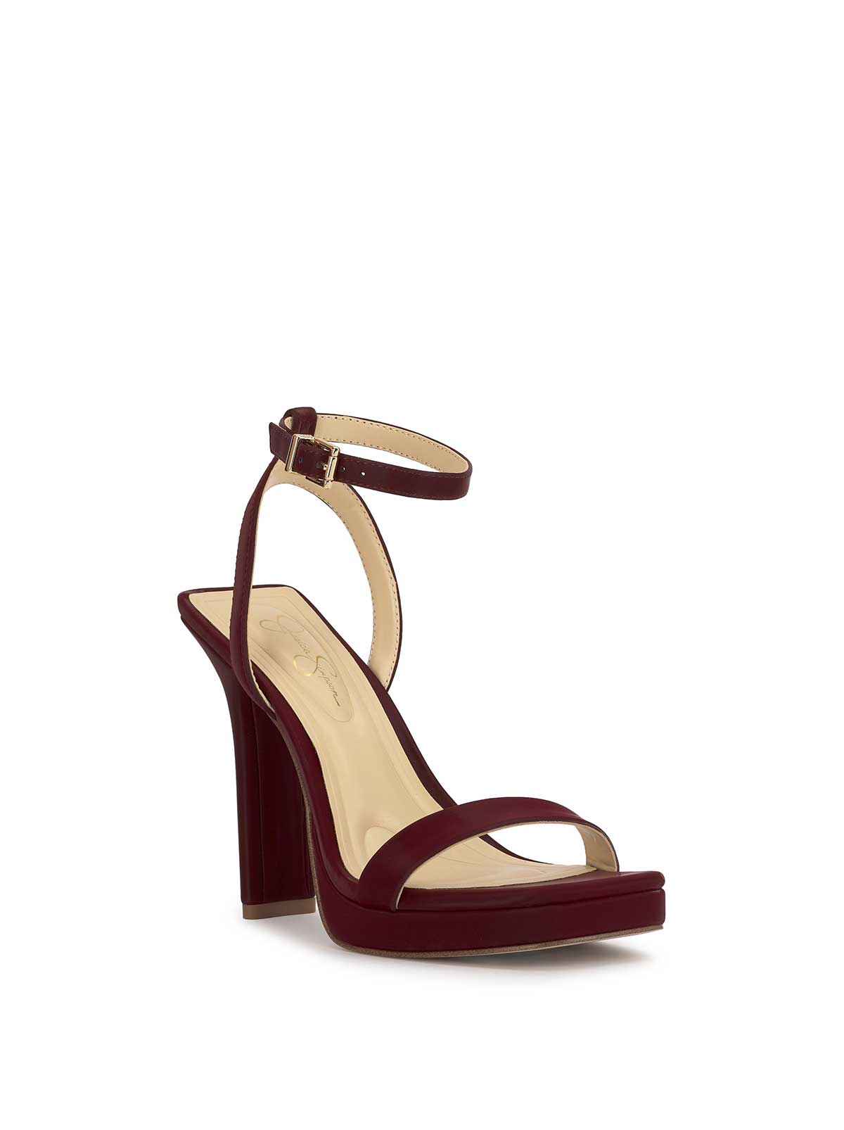 Adonia High Heel in Dark Cherry
