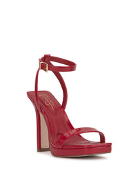 Adonia High Heel in Red Muse