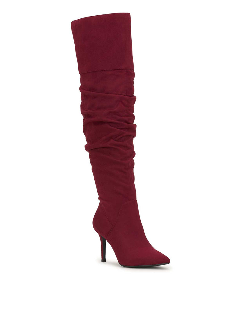 Anitah Over the Knee Boot in Malbec
