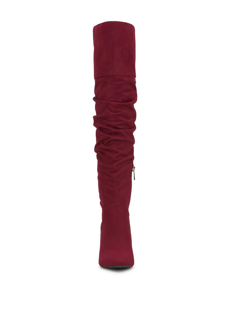 Anitah Over the Knee Boot in Malbec