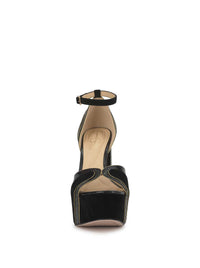 Avele Platform in Black & Gold