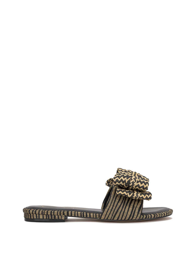 Avrena Bow Sandal in Zebra