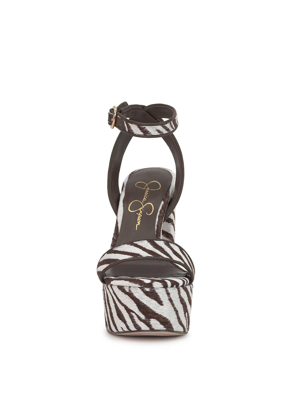 Axtyn Platform in Brown Zebra