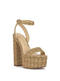 Axtyn Platform in Natural Raffia