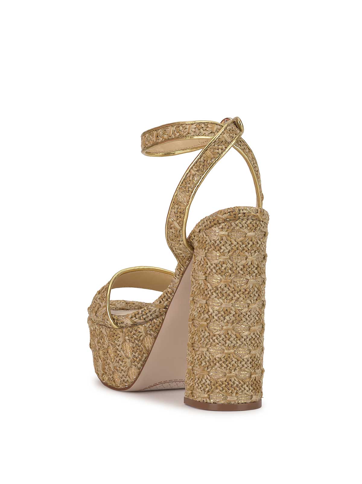 Axtyn Platform in Natural Raffia