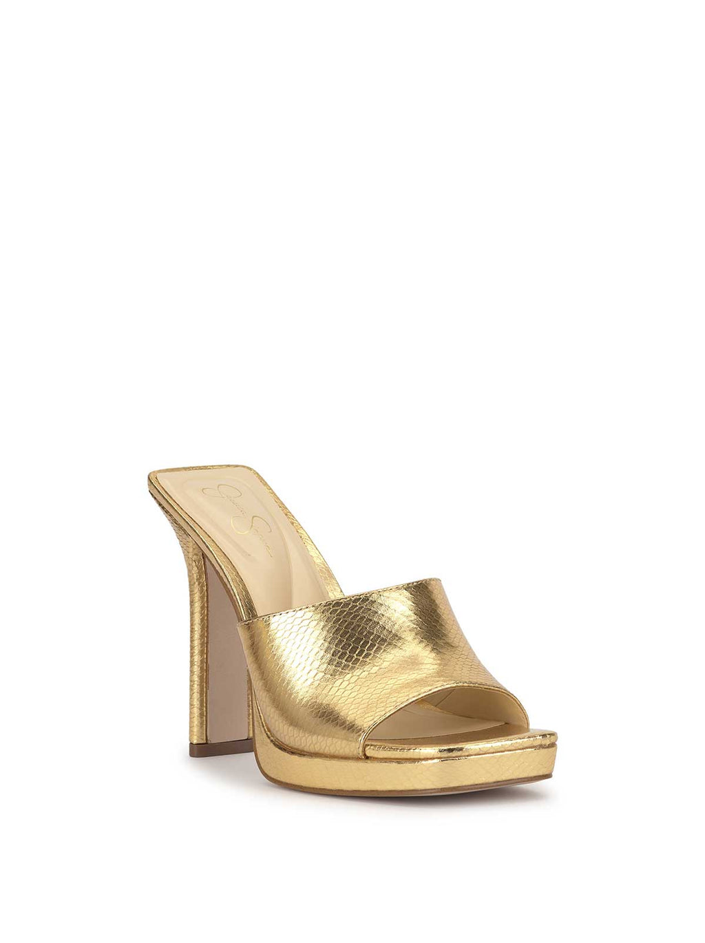 Azelica High Heel in Gold
