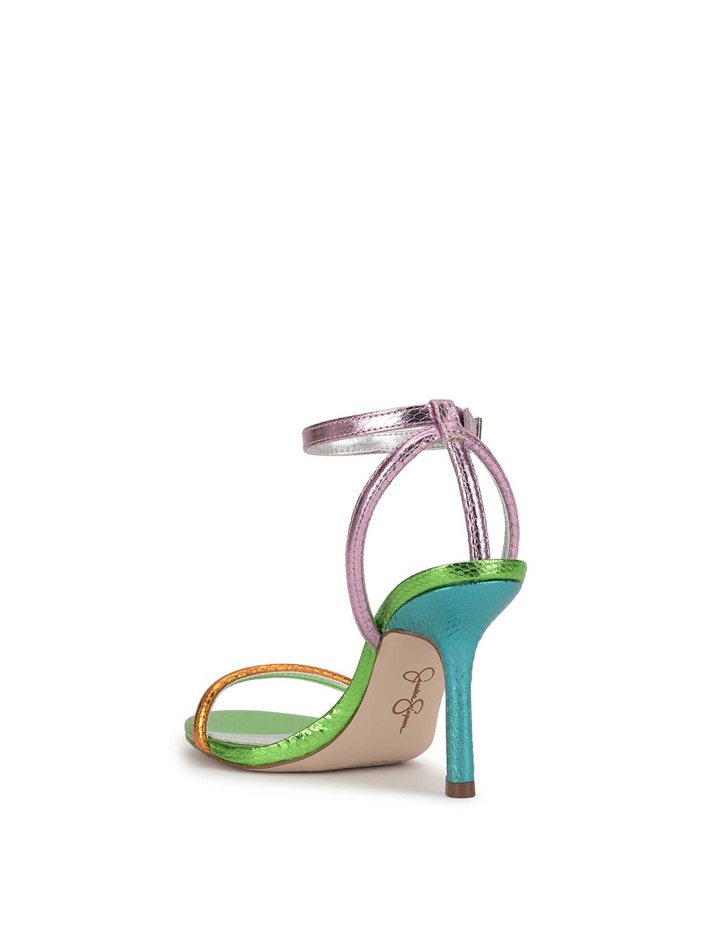 Baharia High Heel in Tangerine