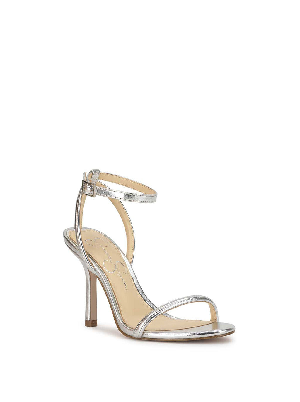 Baharia High Heel in Silver