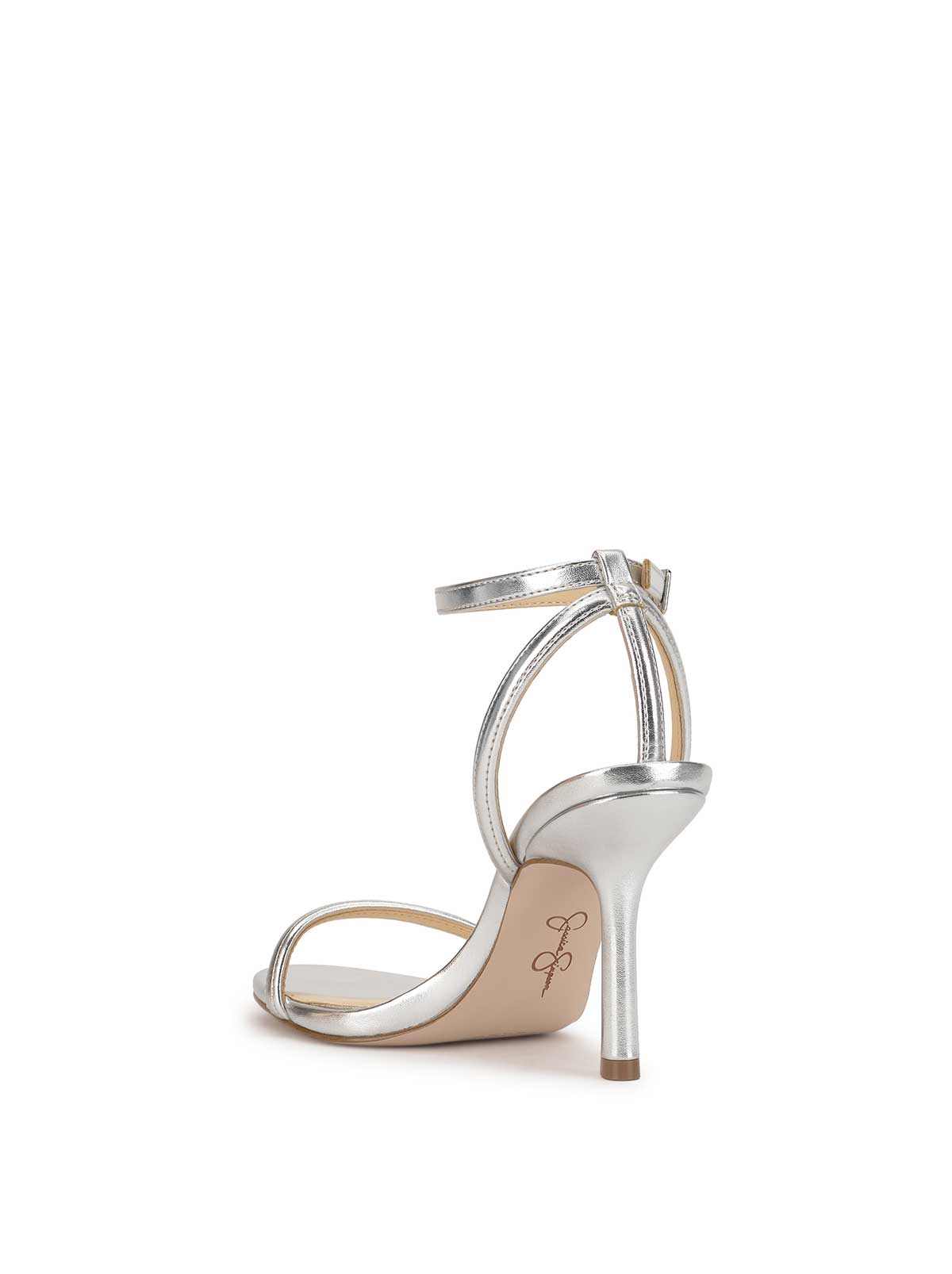 Baharia High Heel in Silver