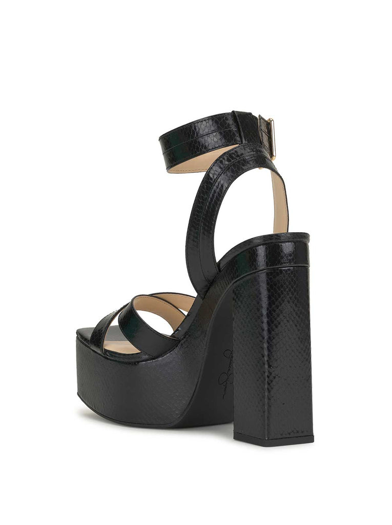 Beasley Platform Heel in Black – Jessica Simpson
