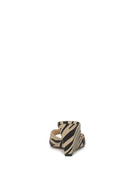 Bolir Wedge in Brown Zebra