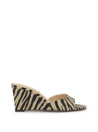 Bolir Wedge in Brown Zebra
